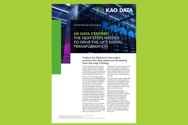 Empowering the Digital Future: UK Data Centres and the Path to Transformation