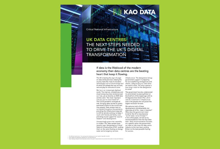 Empowering the Digital Future: UK Data Centres and the Path to Transformation