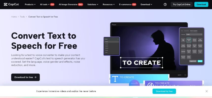 Expand Your Content’s Reach: Leveraging CapCut’s Text to Speech Technology