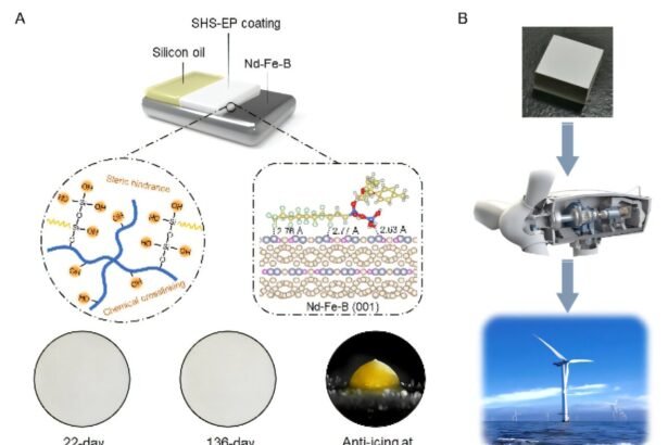 Revolutionary self-healing coating enhances durability of Nd-Fe-B magnets against harsh elements