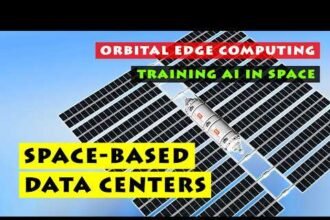 Spaceborne Data Centers: Revolutionizing AI Training and Edge Computing in Orbit