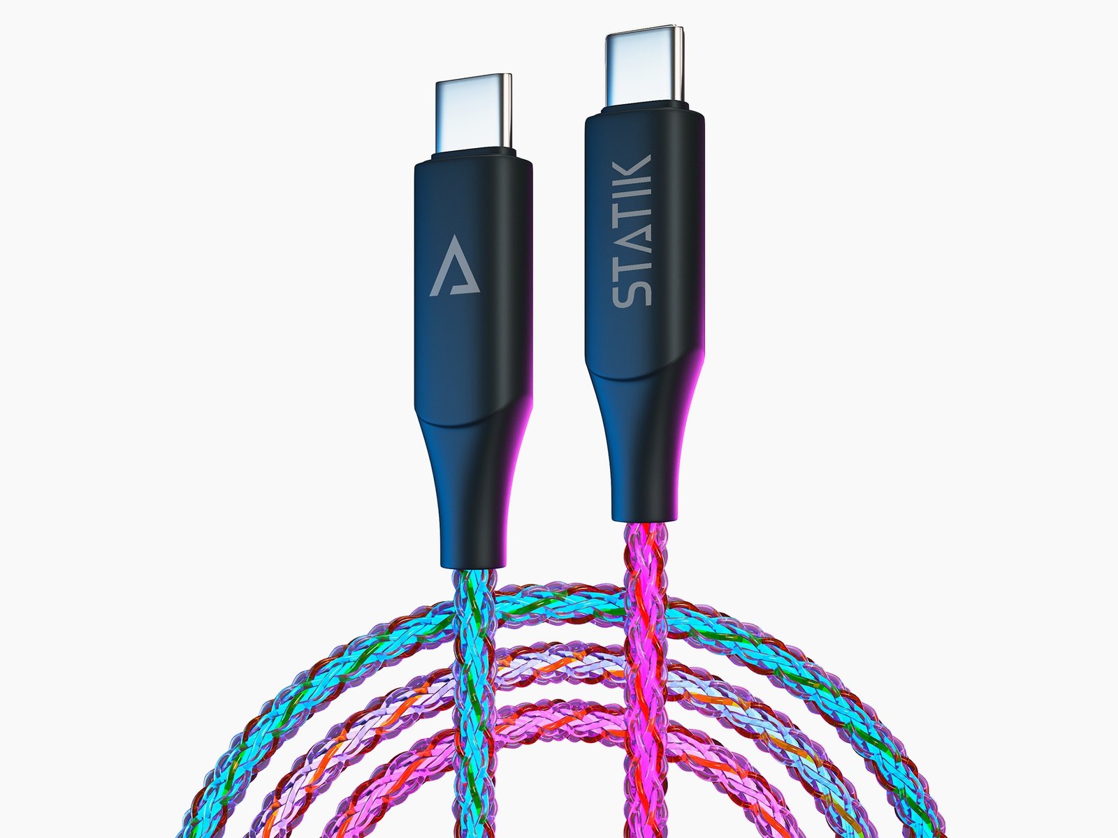 Upgrade Your Charging Game with the 100W Glowing Speed Two-Pack Cable ...