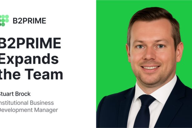B2PRIME Welcomes Stuart Brock as Institutional Business Development Manager