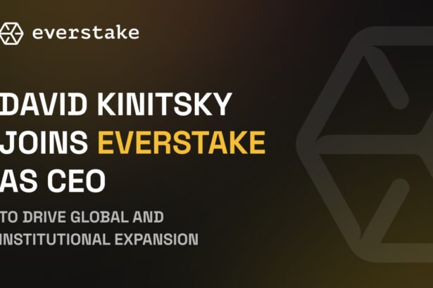 Everstake Welcomes David Kinitsky as CEO to Spearhead Institutional Growth and Global Expansion