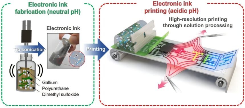 Flexible Circuits: Room-Temperature Printing with Electronic Ink