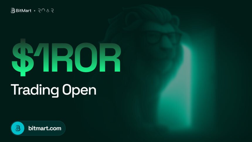 R0AR Token Roars onto Centralized Exchange: R0R Makes Debut on BitMart