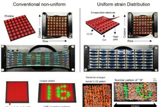 Revolutionary Kirigami-Inspired Design Achieves Unprecedented 200% Stretch in Multi-Pixel Display Arrays