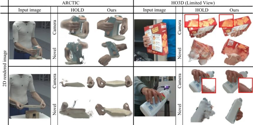 Revolutionizing Hand-Object Interaction: AI Technology Reveals Hidden Dimensions