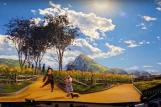 Colossal Conjuror of Oz: A Spectacular Spectacle on the Giant Sphere Screen
