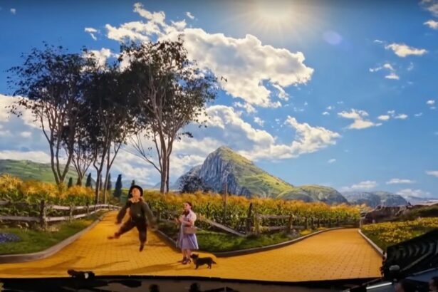Colossal Conjuror of Oz: A Spectacular Spectacle on the Giant Sphere Screen