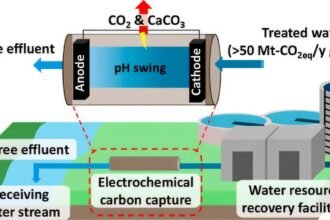 Revolutionary Electrochemical Technology: Trapping Carbon from Treated Wastewater