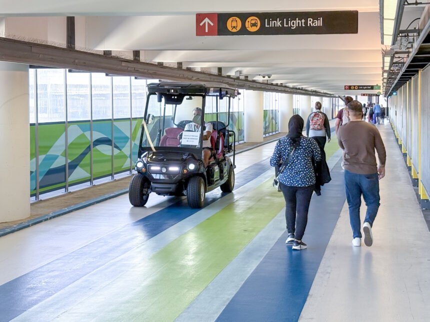 Seattle Airport Trials Self-Driving Shuttle for Efficient Terminal-to-Light Rail Transport