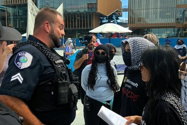 Activists Occupy Microsoft: Demanding Accountability on Israel Contracts