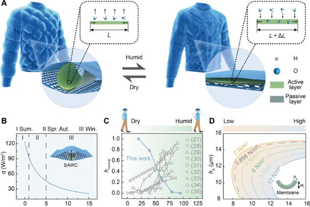 Adaptive Jacket: Stay Comfortable in Any Temperature