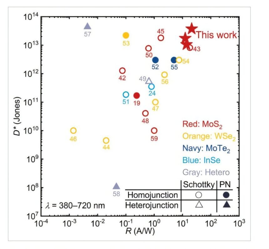 Revolutionizing Photodetection: A Breakthrough in Sensitivity with Self-Powered Device Structure