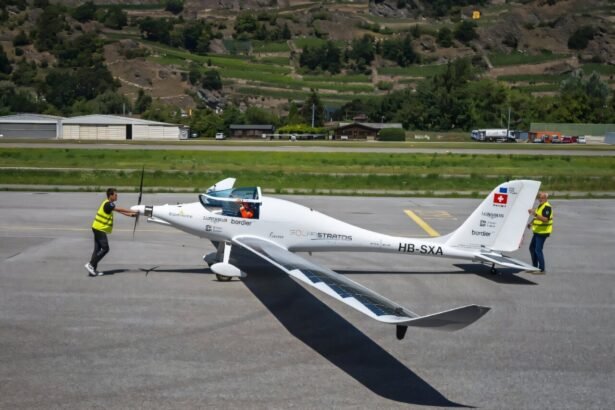Swiss Pilot Sets New Record for Altitude in Solar-Powered Plane