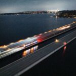 Revolutionizing Transportation: Train Crosses Floating Bridge in Seattle, Paving the Way for Future Tech Hub Connections