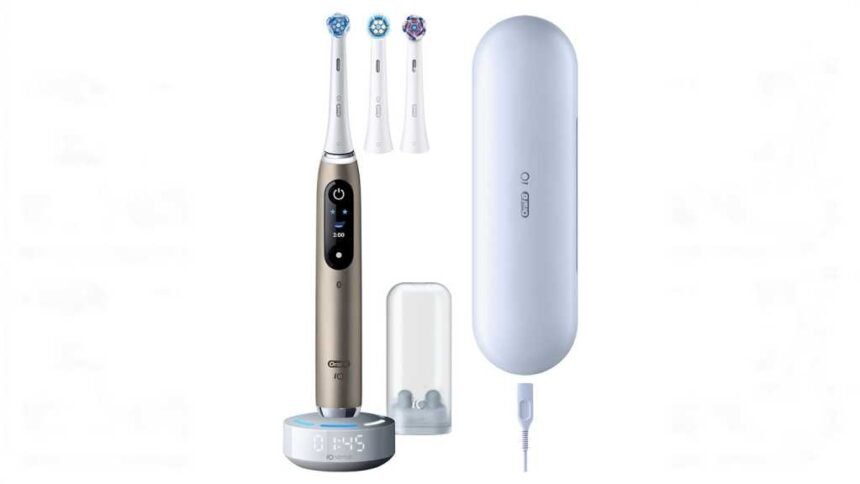 Introducing the Limited Edition Oral-B iO10 Gold Electric Toothbrush