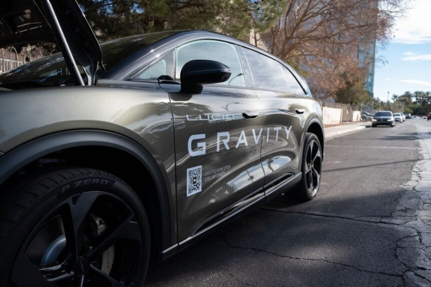 Lucid Motors Breaks Records as Gravity Sales Surge Despite Tax Credit Expiration