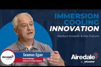 Revolutionizing Data Center Efficiency with Airedale’s Edgebox Immersion Cooling
