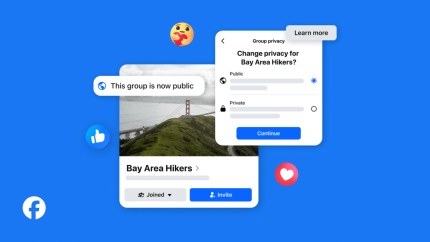 Enhanced Privacy: Facebook Groups Go Public Safely