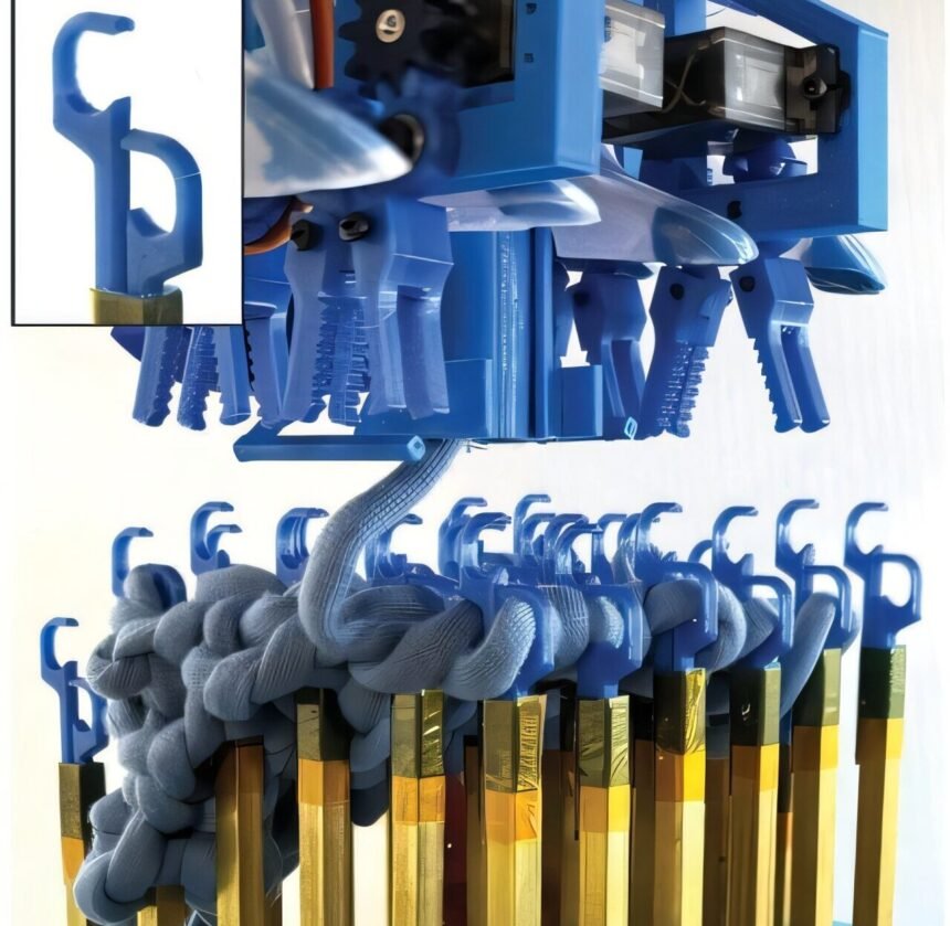 Revolutionary Knitting Machine Creates 3D Knit Objects