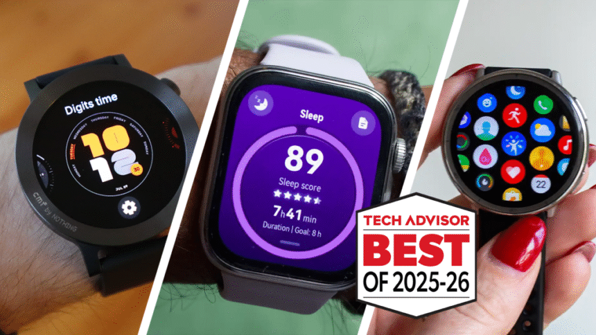 Top Affordable Smartwatch Picks: Tech Advisor’s 2025-26 Winners