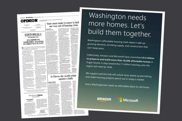 Microsoft and Amazon Unite for Housing Reform: Tech Titans Advocate for Policy Changes