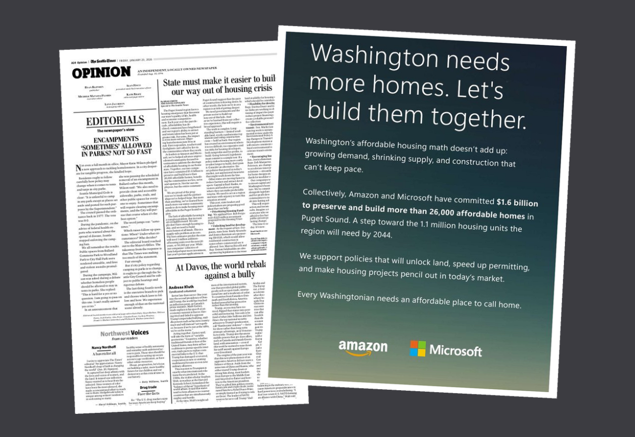 Microsoft and Amazon Unite for Housing Reform: Tech Titans Advocate for ...